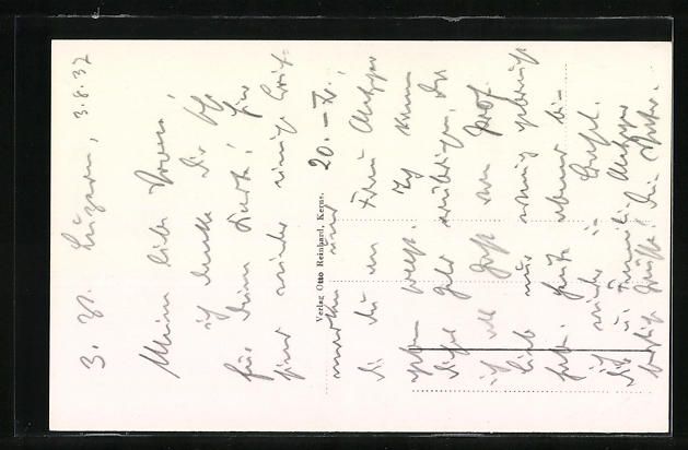 Cartoline postali: AK Kerns, Panorama mit Arvigrat – Usato da Berlin venduto da bartko-reher 1