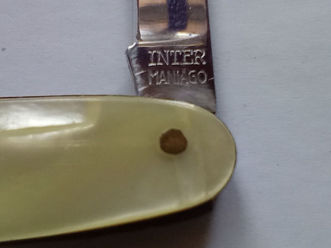 Coltelli tascabile: Schweizer Sackmesser Vintage Inter Maniago 1 Funktion – Usato da Oberdorf BL venduto da Barocki888 2
