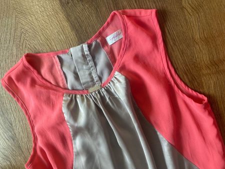 *SOPHA GRUZE Paris* Jumpsuit GR.S/M edel mocca/coral neuw.