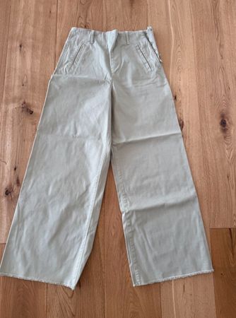 Neue Zara Wide Leg Cropped Trousers Gr. 36