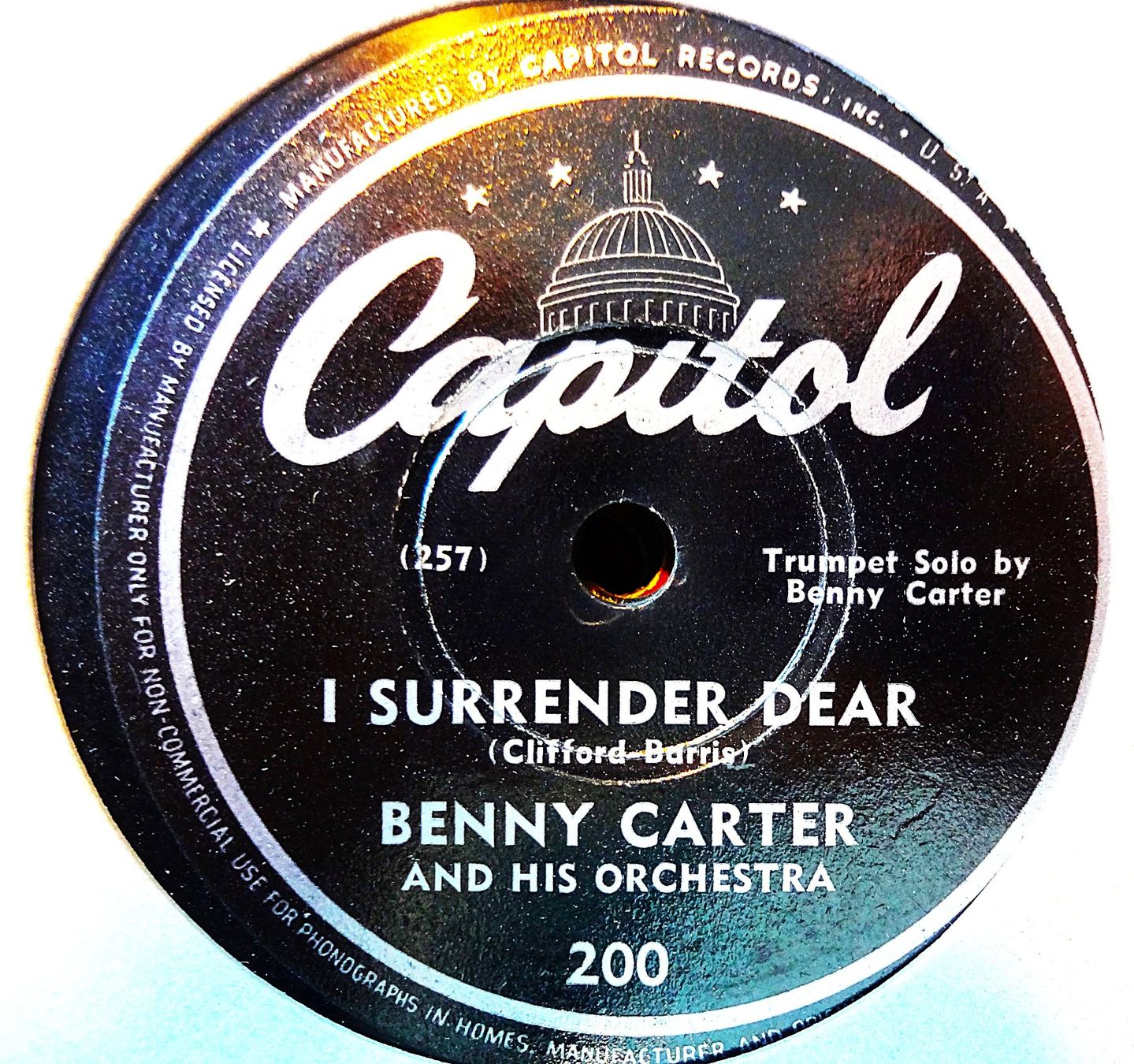 Vinyles: Benny Carter, Sammlung von 12 Jazz Schellackplatten – D'occasion à Hemishofen par Phonomandy 6