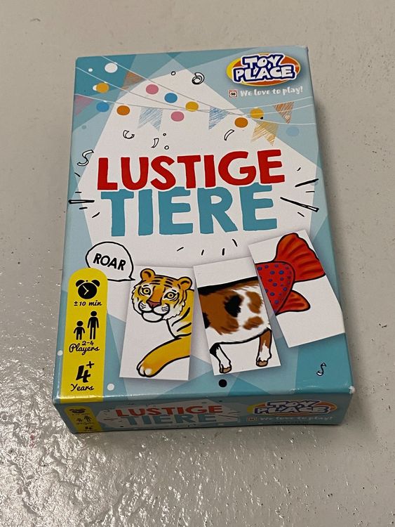 Kinder Spiel Brettspiel "Lustige Tiere" von Toy Place (Gebraucht) in