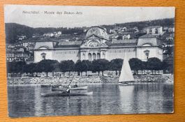 Historische Ansichtskarte Neuchâtel - Musée des Beaux-Arts