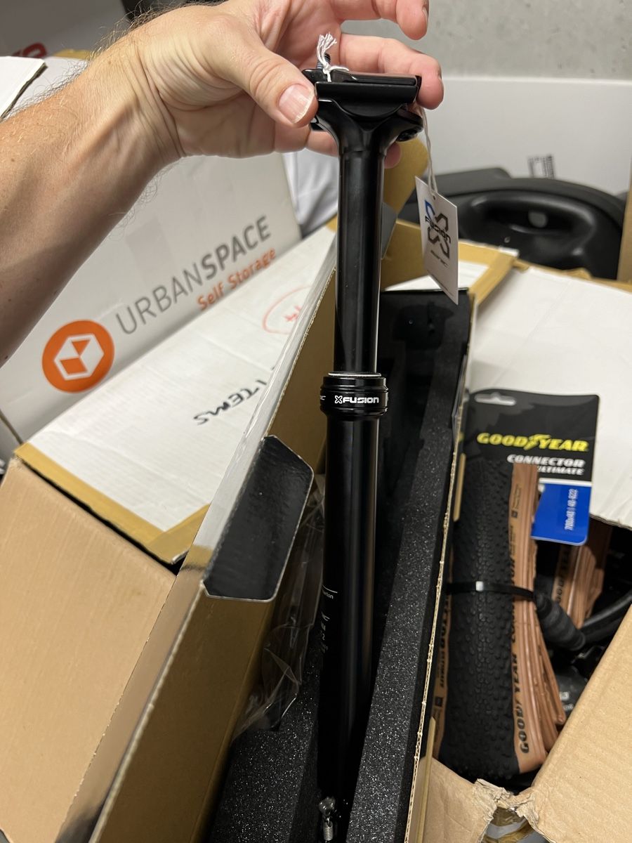 Pezzi di ricambio: X-Fusion Manic Dropper Seat post 100mm – Nuovo e nell'imballaggio originale da Roggwil BE venduto da and_sl26 1
