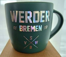 Kaffeetasse SV Werder Bremen unbenutzt
