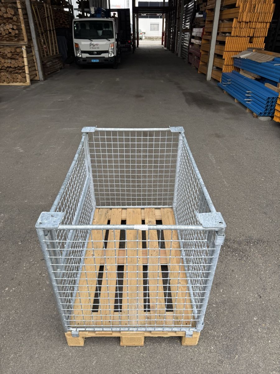 Pallets: Gitterbox / Palettenrahmen / Palette – Usato da Niederuzwil venduto da Solutions4industry 2