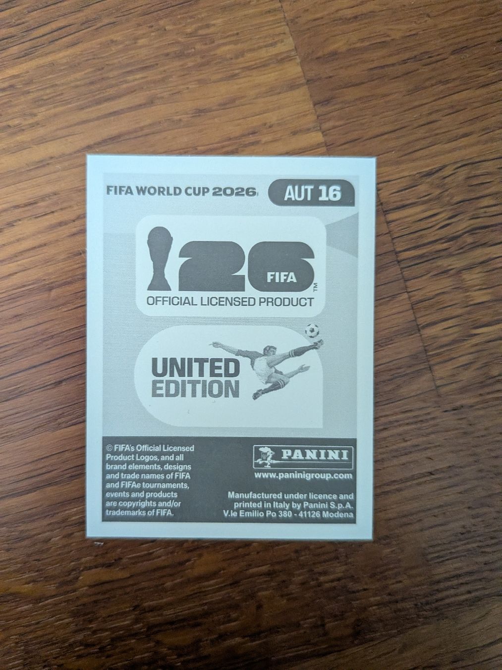 Panini Carte collezionabili: Panini Österreich 16 – Nuovo (secondo la descrizione) da Dittingen venduto da uke4243 1