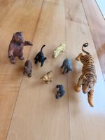 8 Spielzeug-Zootiere – Set