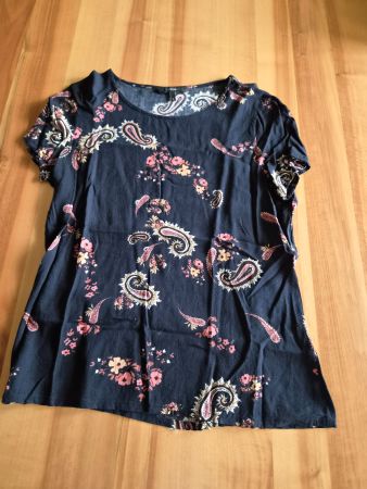 Damen T-Shirt Vero Moda Paisley schwarz Grösse S