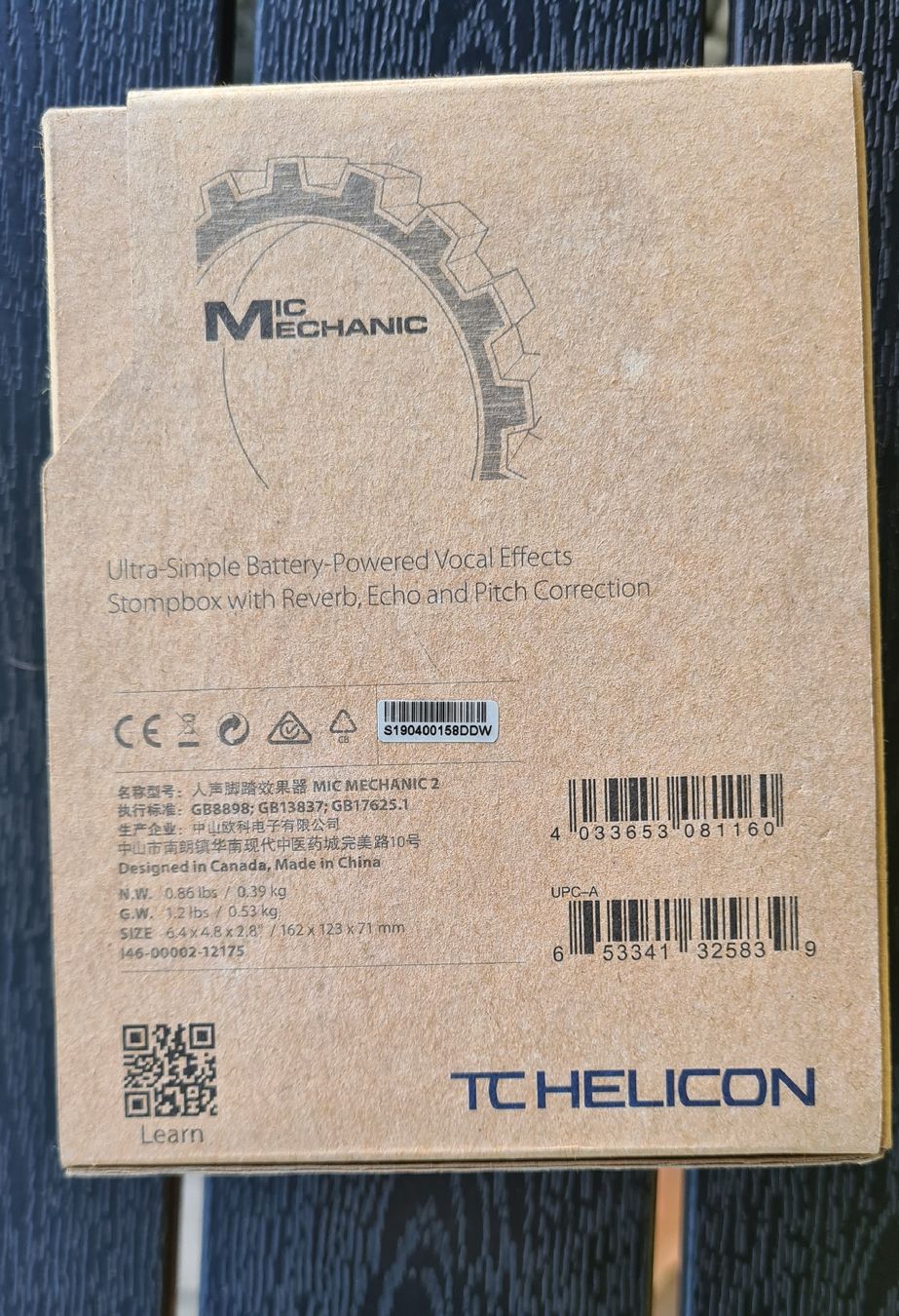 TC Electronic Egaliseurs: TC Helicon Voice Processor "Mic Mechanic II" inkl. Adapter – D'occasion à Seon par LivEst 6