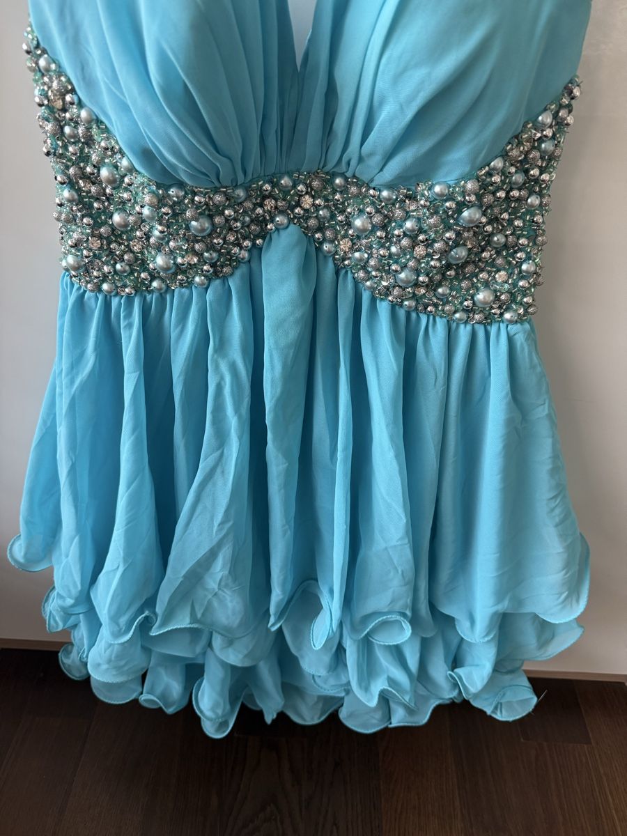 Vestiti: Cocktailkleid mit Glitzer und Stein Gr. 40 – Usato da Zürich venduto da Fabrizio1978 3