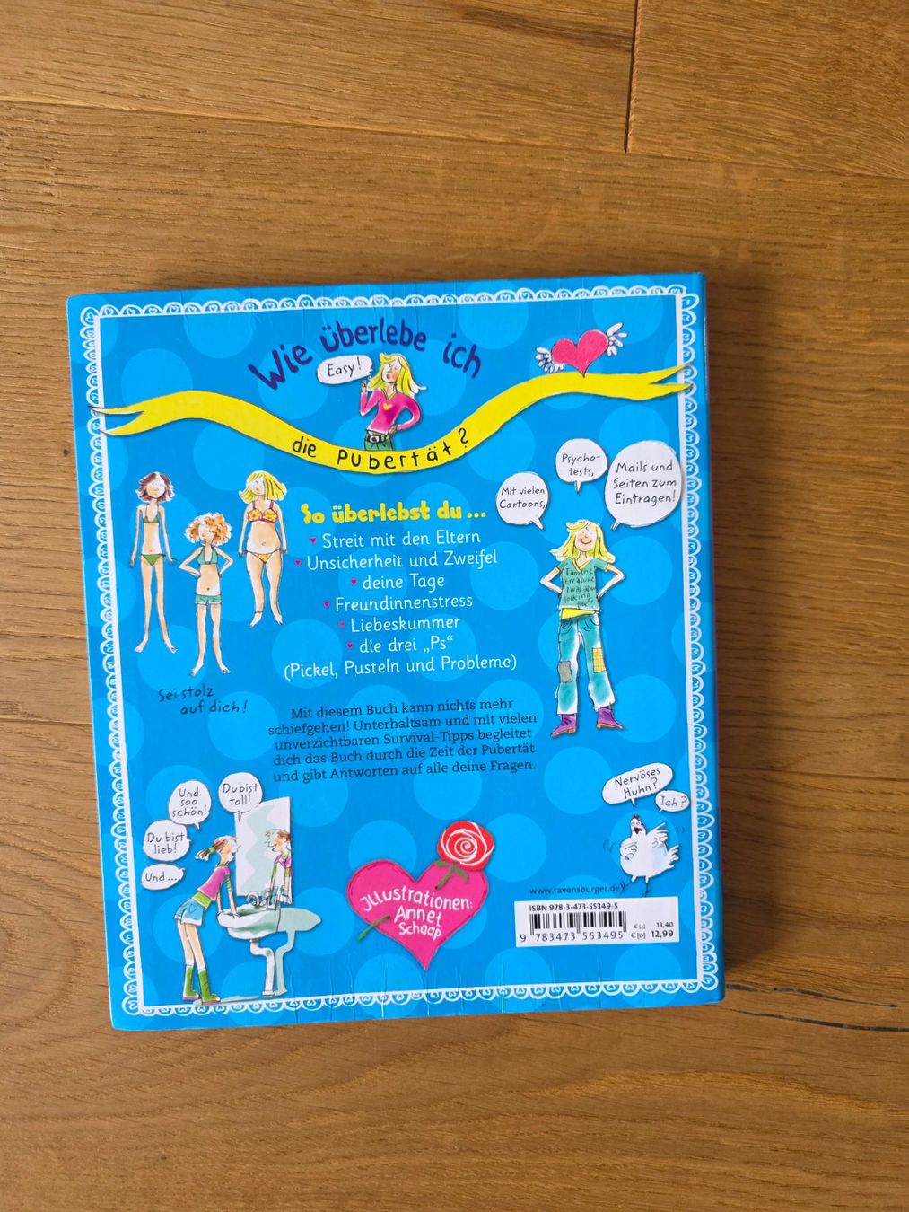 Libri: Buch "Wie Überlebe ich die Pübertät" – Usato da Richterswil venduto da adora88 1
