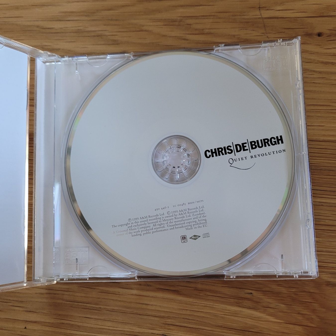 CD: CD Chris De Burg Quiet Revolution – Usato da Biel/Bienne venduto da Destockweb 1