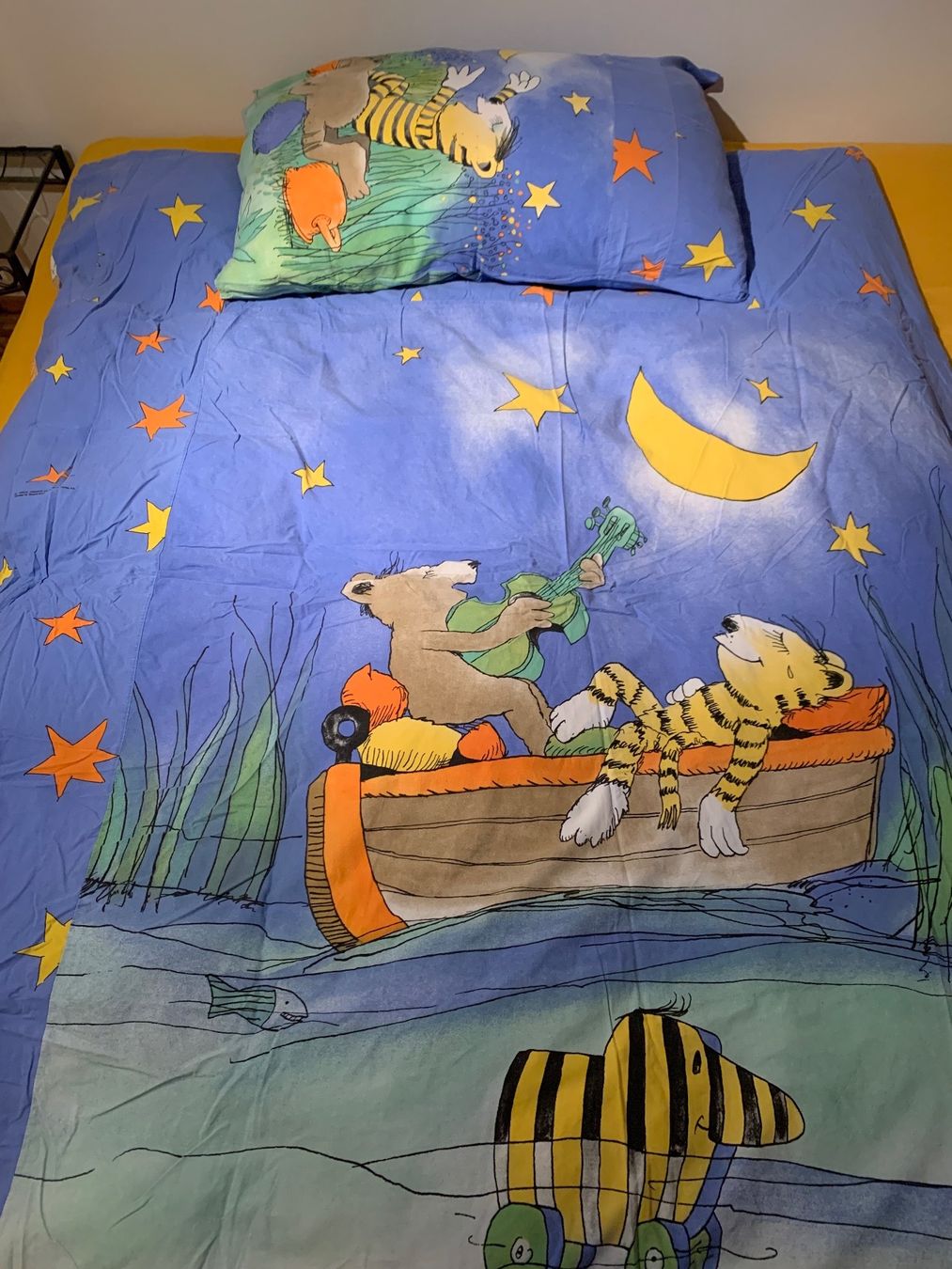 Bettwäsche Janosch, 160 cm x 210 cm (Gebraucht) in Zürich für CHF 15 – mit Lieferung auf Ricardo kaufen