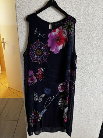 Desigual Kleid Gr.36/38 dunkelblau 