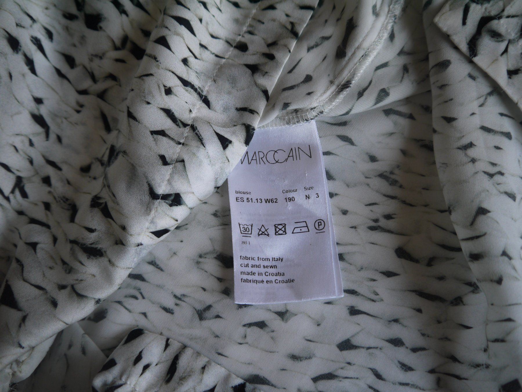 Marc Cain Camicette: Marc Cain Bluse Bügelfrei N3 – Usato da Hagendorn venduto da Blaf 2