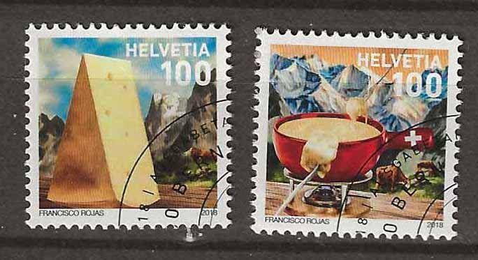 Alle Briefmarken: M1705 - Fondue 1er jour – Gebraucht aus Trélex von Phil_Albert