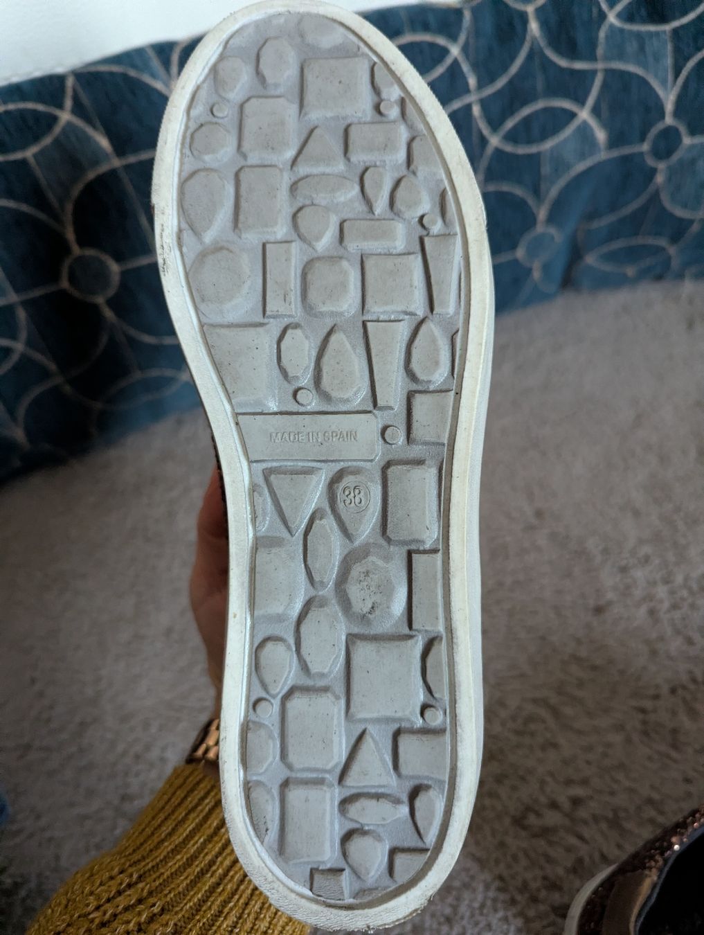 Damenschuhe: baskets san marina 38 cuir – Gebraucht aus Montreux von dem_gyt9 5