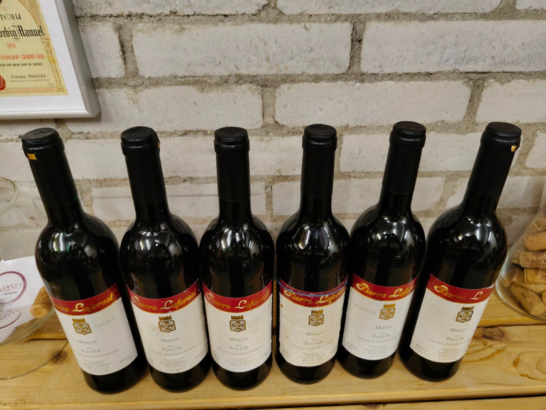 Vino: 6x 2015 Merlot Pierre Laforest – Nuovo (secondo la descrizione) da Münchenstein venduto da wusmarino 2