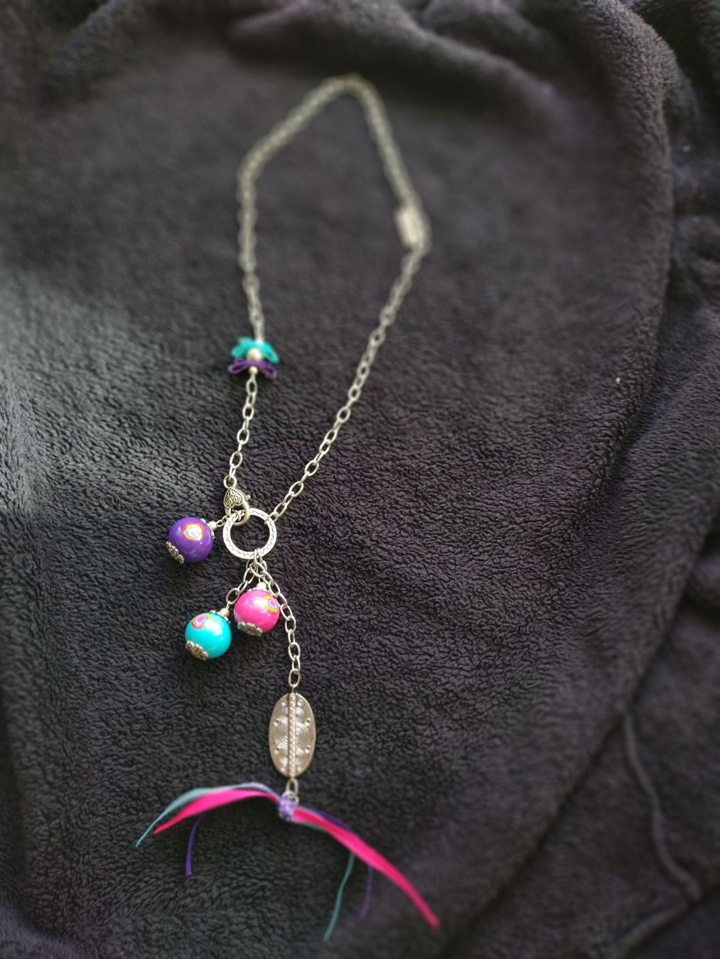 Catenine: Collier sautoir breloque Miss Tramgram – Usato da Mühleberg venduto da Eliboub 4