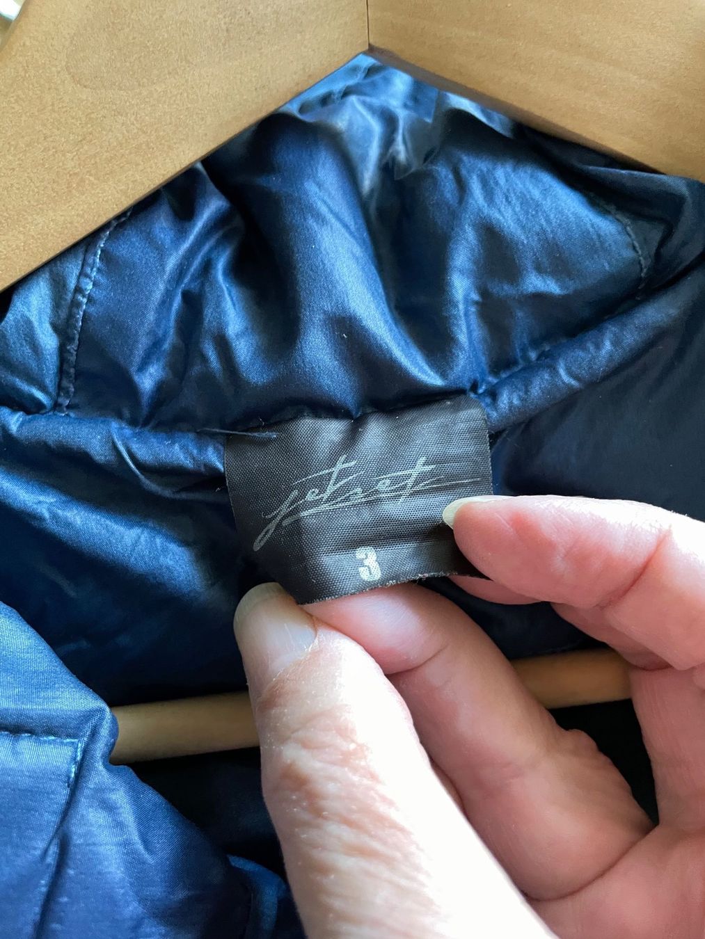 Jet Set Giacche: Jetset Winterjacke blau – Usato da Zürich venduto da Sbd1 2