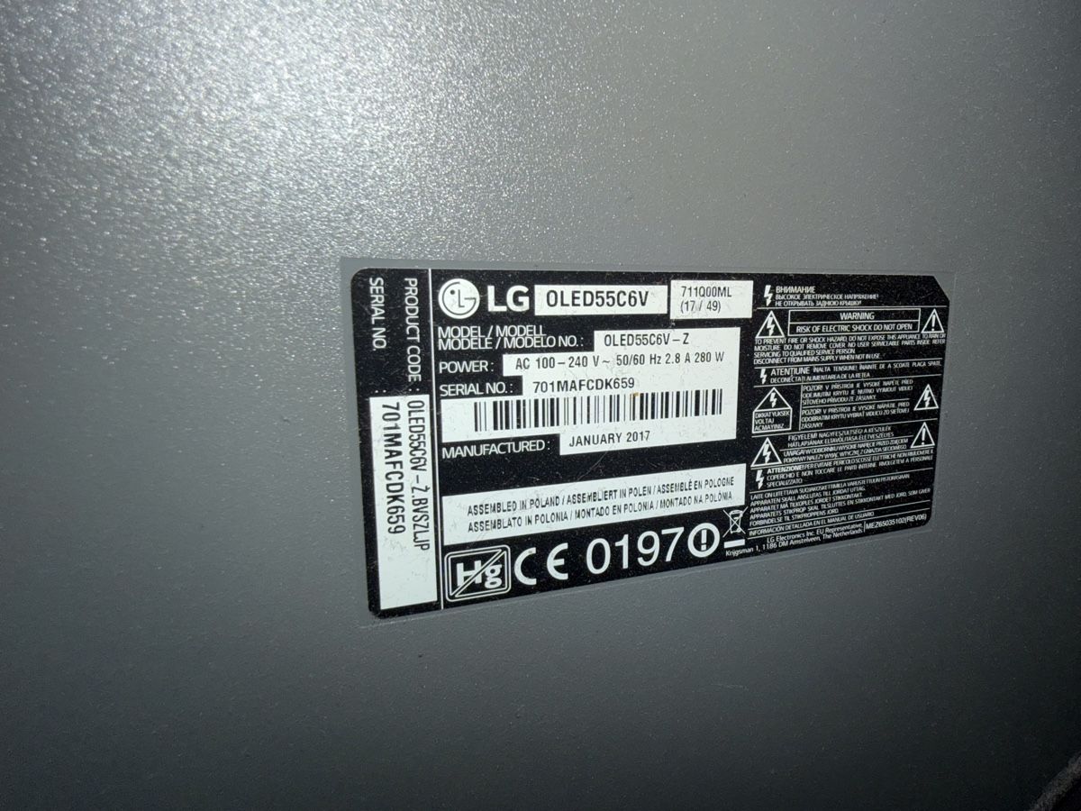 LG Televisori: LG OLED55C6V , 55 Zoll, Curved – Usato da Brienz BE venduto da Muli565 1