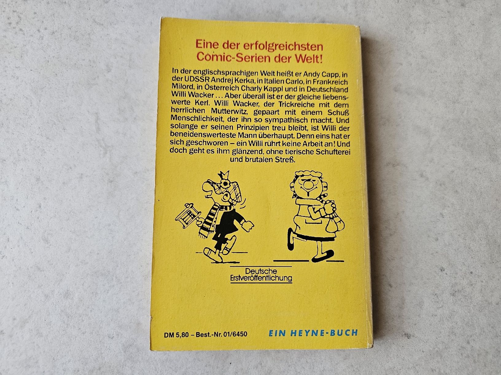 Fumetti: Willi Wacker  -  Der fröhliche Nichtsnutz – Usato da Schneisingen venduto da backstore24 1