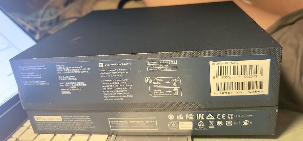Cuffie: Bang&Olufsen Beoplay H95 Blau – Usato da Bern venduto da Adhd 2