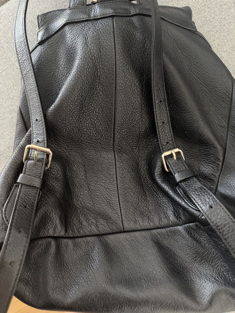 Coach Zaini: Coach Leder-Rucksack Schwarz – Usato da Thalwil venduto da onurco 2