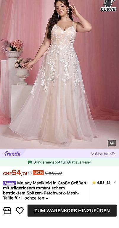Vestiti: Wunderschönes Kleid -NEU – Usato da Zürich venduto da Nala76 3