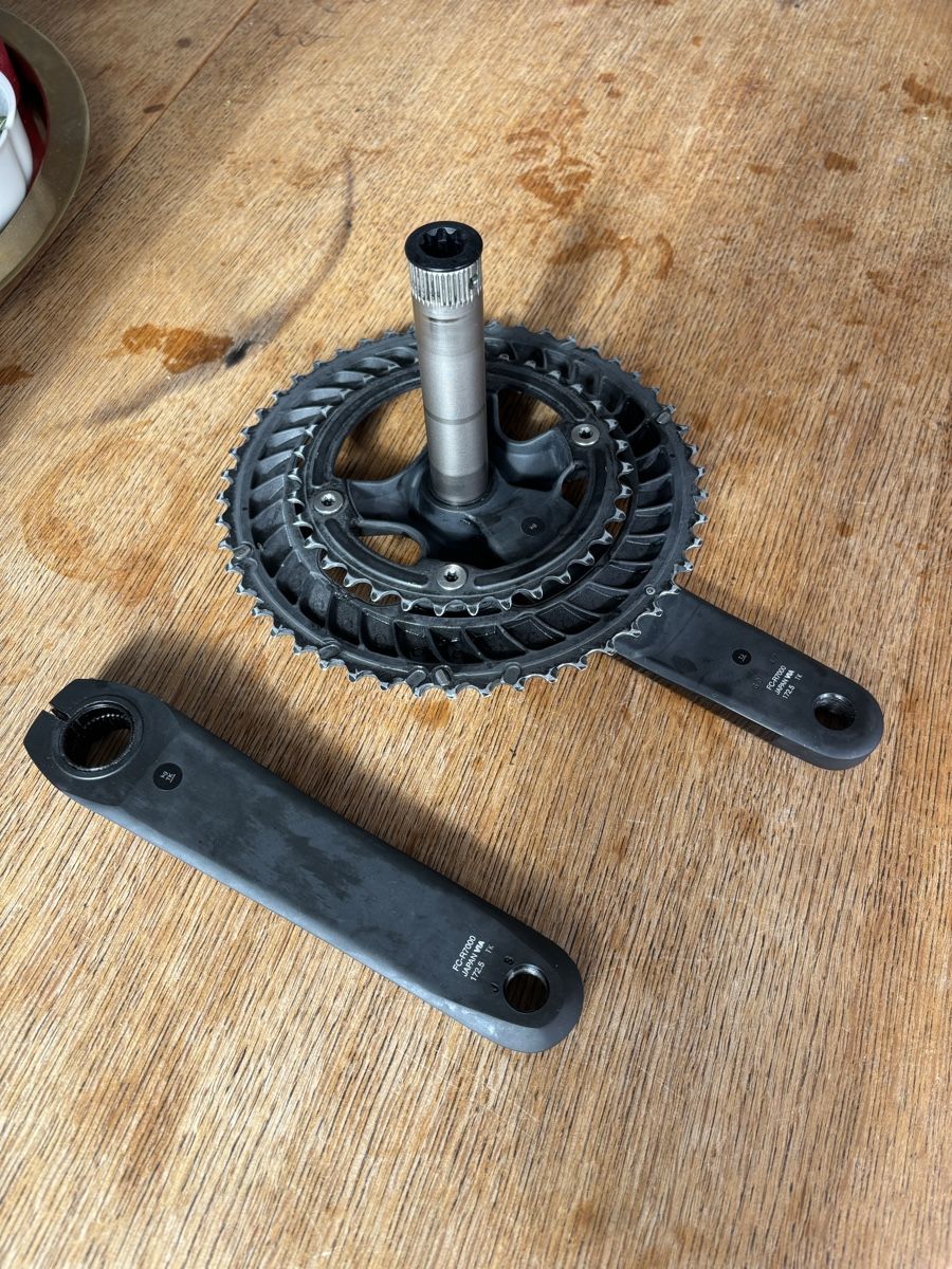 Shimano Pezzi di ricambio: Shimano 105 Kurbel, 172.5mm – Usato da Zürich venduto da leo_d9tf 3