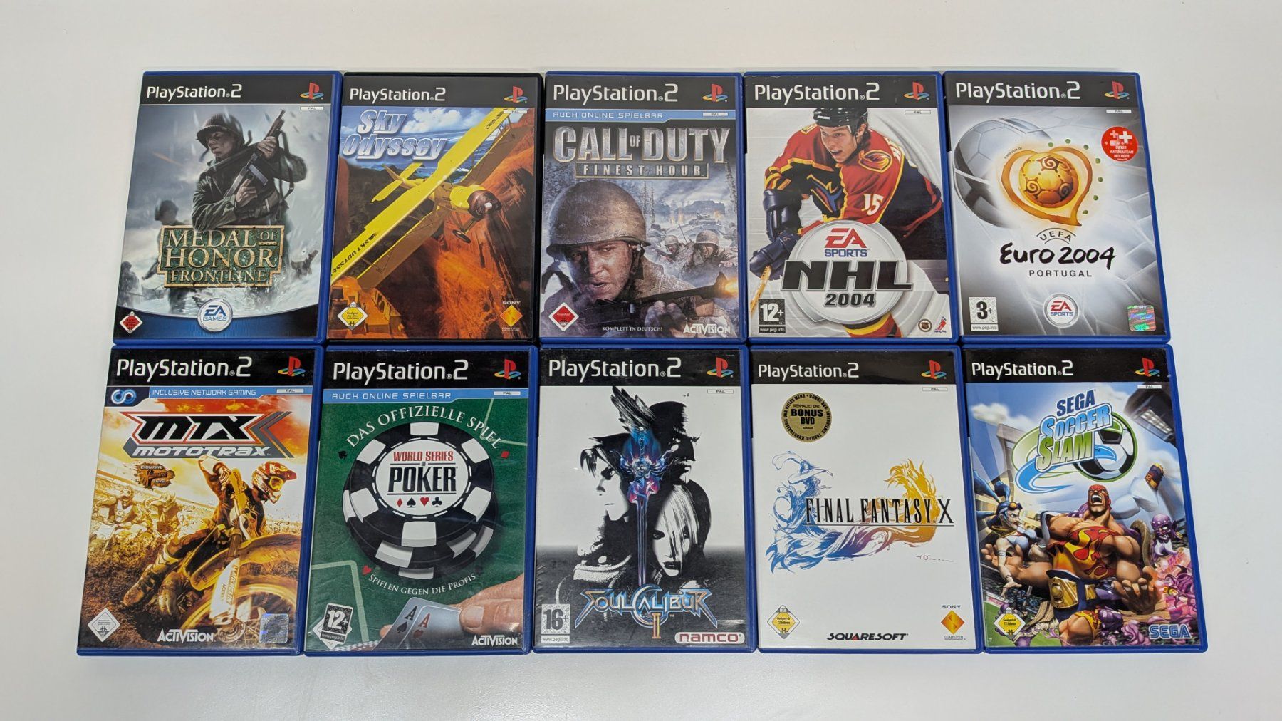 Giochi: 10 PlayStation 2 Games, PS2 Sammlung – Usato da Menziken venduto da mame18