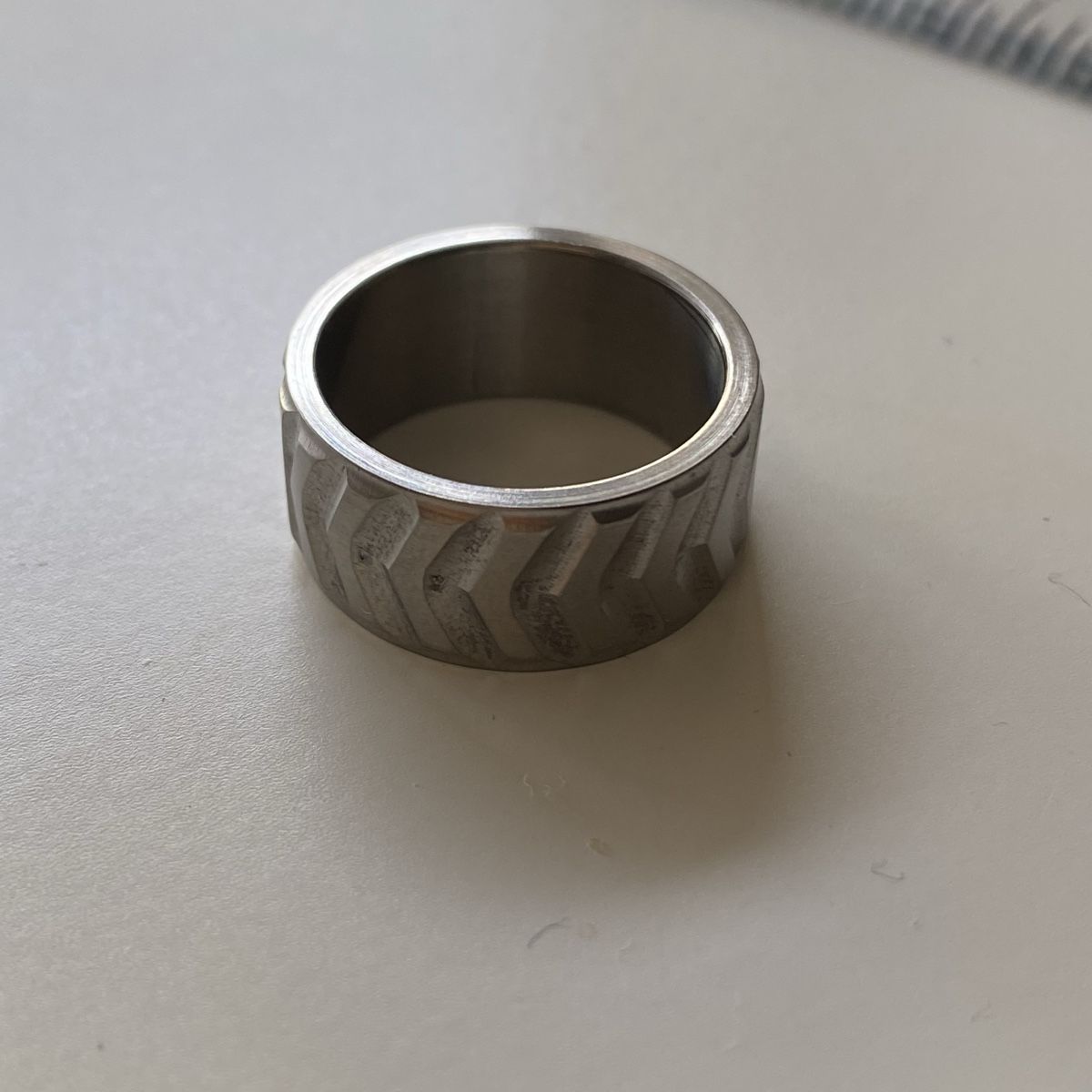Anelli: XENOX Edelstahl Massiv Silberne Ring – Nuovo (secondo la descrizione) da Givisiez venduto da dor_xb9k 3