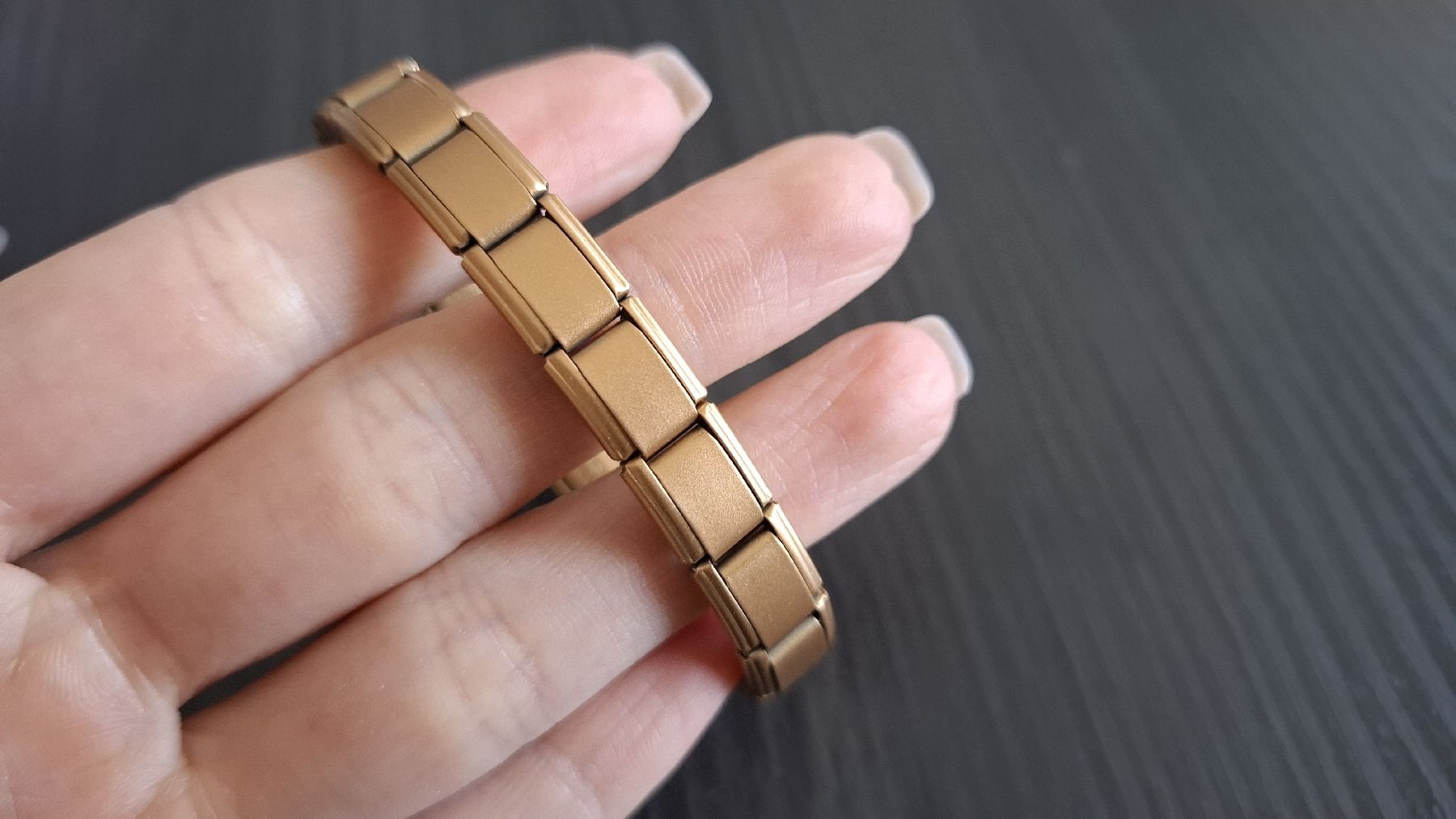 Bracciali & Braccialetti: Goldiges Edelstahl Armband – Nuovo (secondo la descrizione) da Rickenbach b. Wil venduto da VeryLovelyThings 3