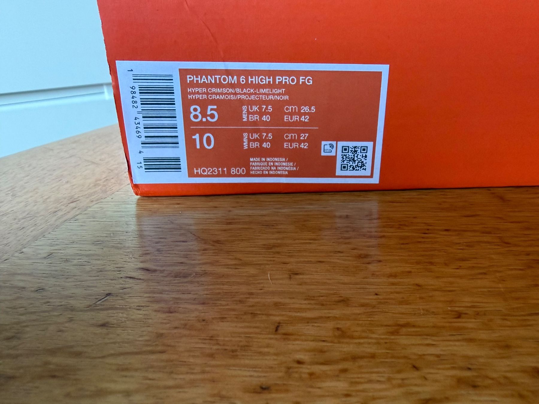 Nike Herrenschuhe: NIKE PHANTOM 6, version PRO, taille 42, neuves – Neu und originalverpackt aus Lausanne von fla_766q 2