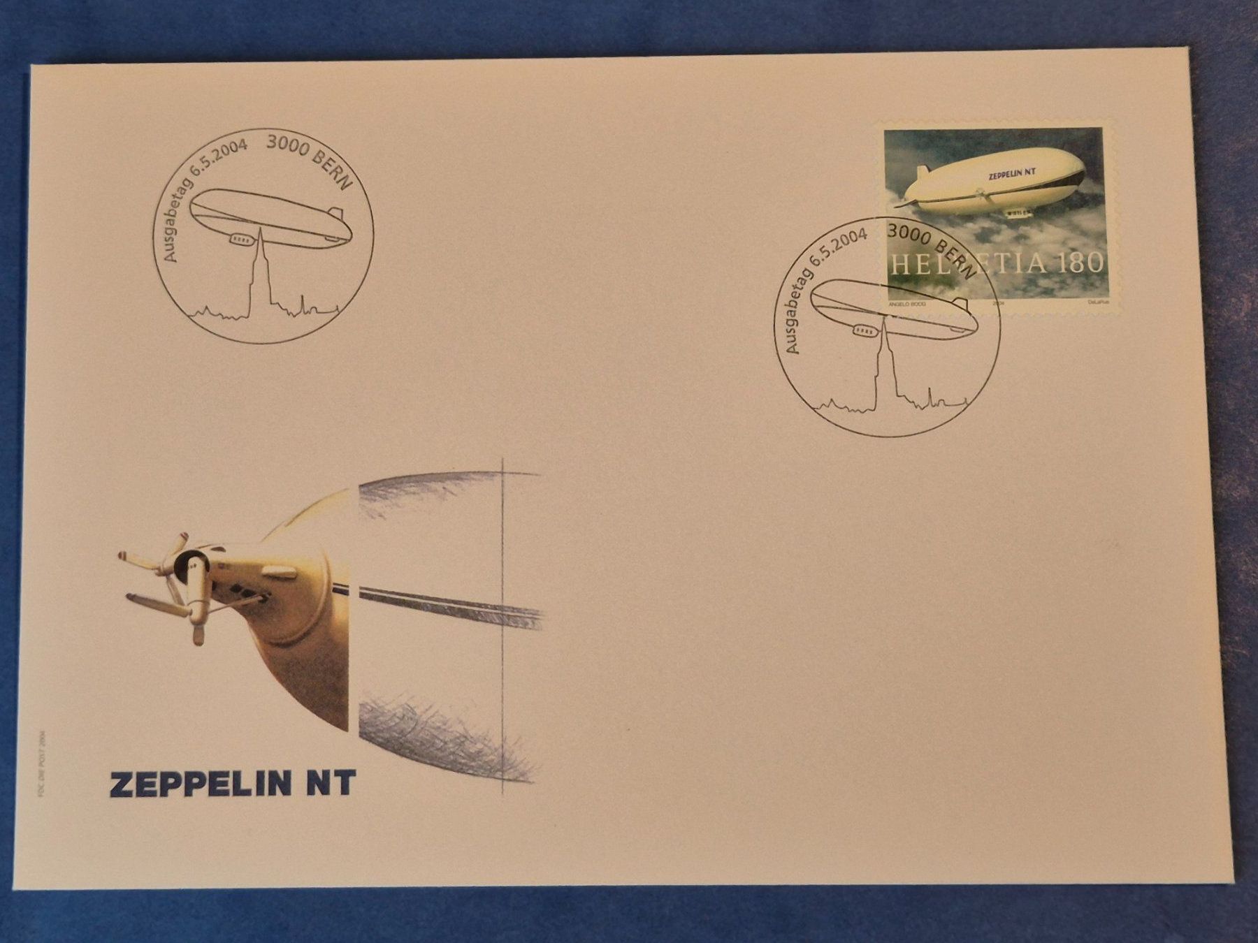 Tutti i francobolli: Ersttagsbrief Zeppelin NT 6.5.2004 – Nuovo (secondo la descrizione) da Seewen SZ venduto da SuperpumaDisplayTeam
