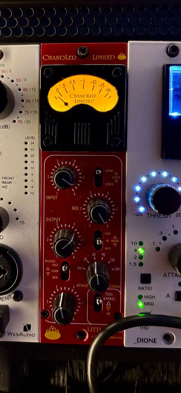 Console di mixaggio: Chandler Limited Little Devil Studio Compressor, 500 Series – Usato da Lichtensteig venduto da clexch