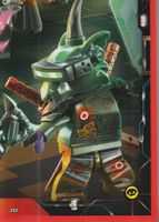 LEGO NINJAGO TRADING CARD SERIE 5 # 252 PUZZLEKARTEN