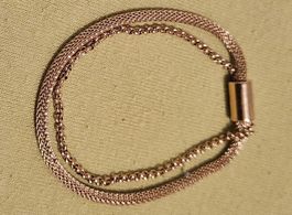 Modisches, roségoldfarbenes Armband, neuwertig!