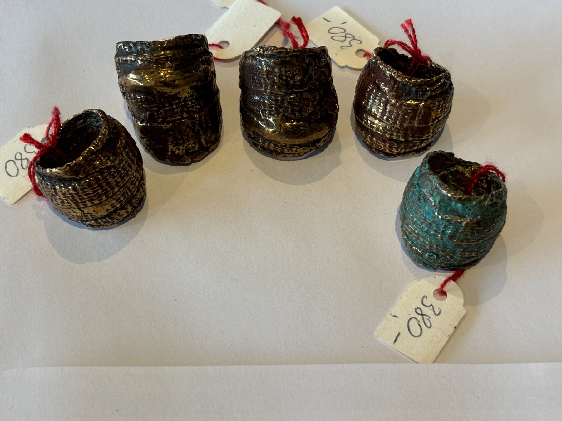 Anelli: Posten mit 5 Ringen (Lot 77) – Nuovo (secondo la descrizione) da Bäriswil BE venduto da WWYN-Liquidationen