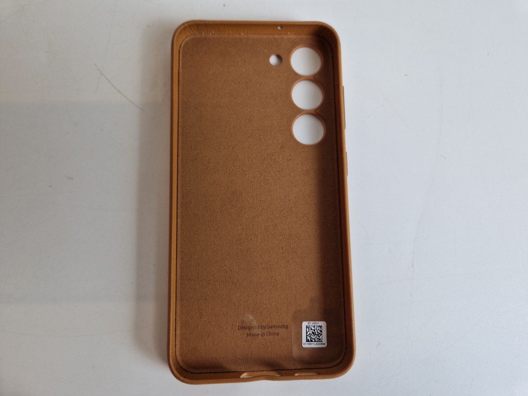 Samsung Cover & Protezioni schermo: Handyhülle  Samsung Galaxy S23 Leder – Nuovo (secondo la descrizione) da Muhen venduto da Restwert_Muhen 6