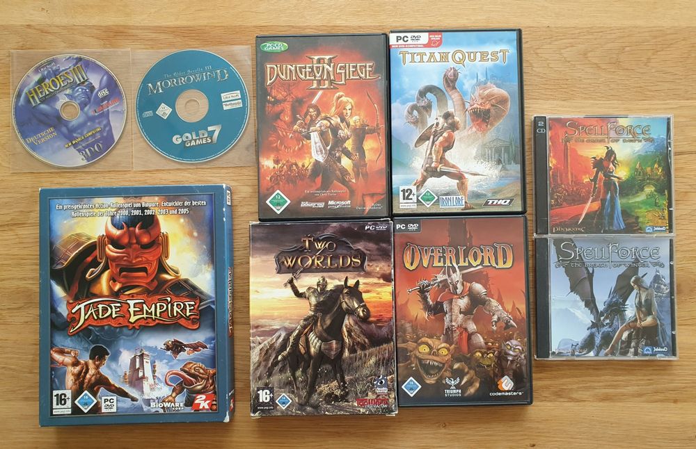 PC Games RPG Bundle inkl. Jade Empire Big Box | Kaufen auf Ricardo