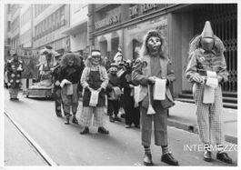 Basel // 1955 Fasnacht Clique Gerbergasse ACV // Sommer