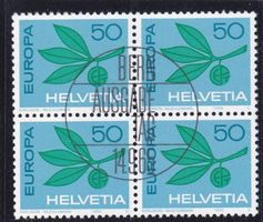ET 4er Block EUROPA 1965