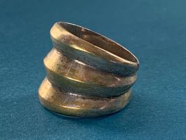 Silberring 3 lamellen designerring rg55