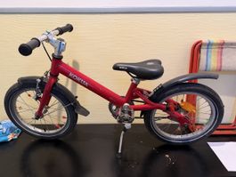 Kinder Velo Kokua rot 16 Zoll guter Zustand