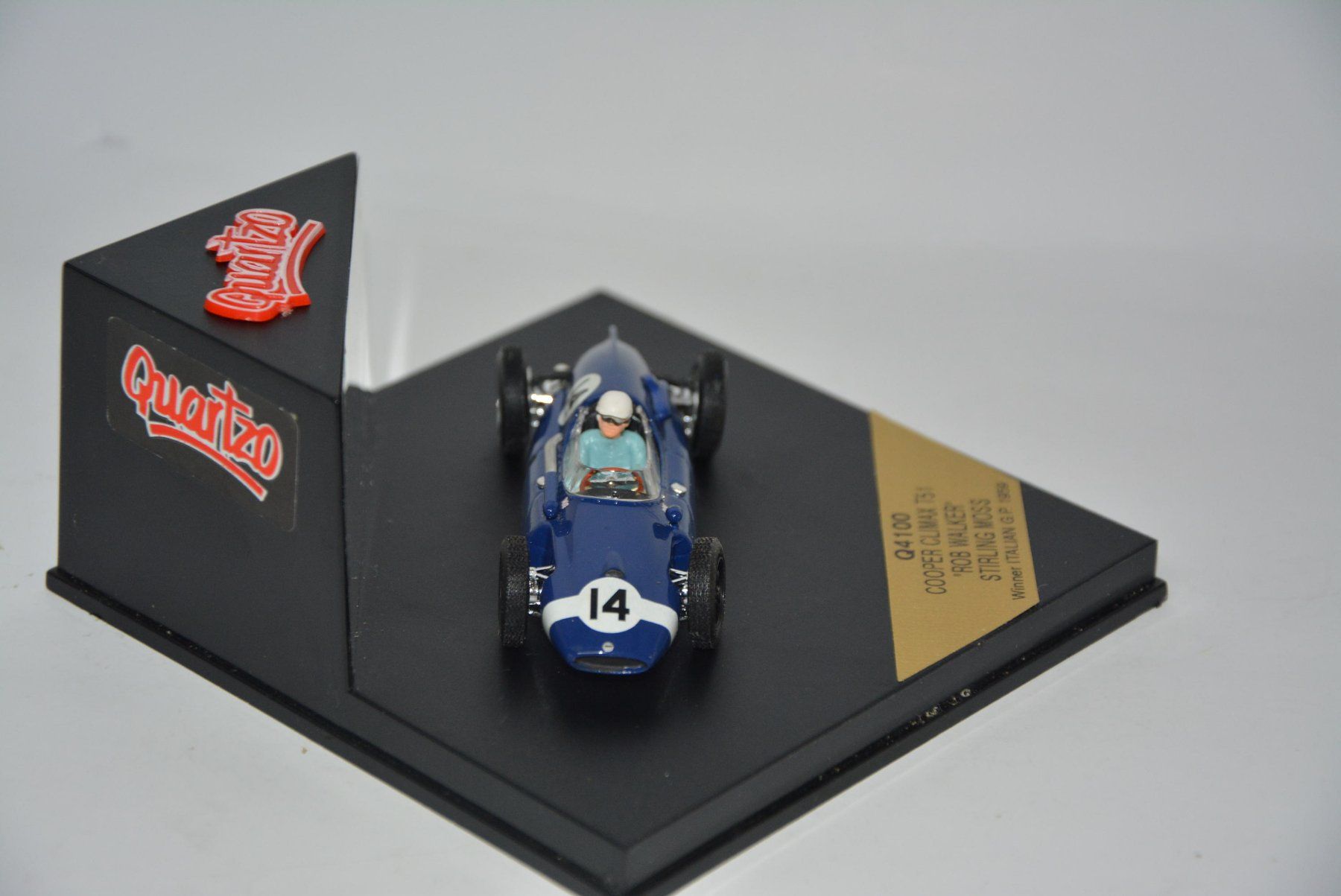 Cooper Modellautos: Cooper Climax T51- Rob Walker Stirling Moss , Quartzo 1:43 – Neu (gemäss Beschreibung) aus Goldach von Feivel9 3