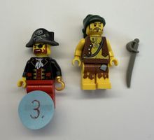 2 Stück LEGO Figuren  Piraten.