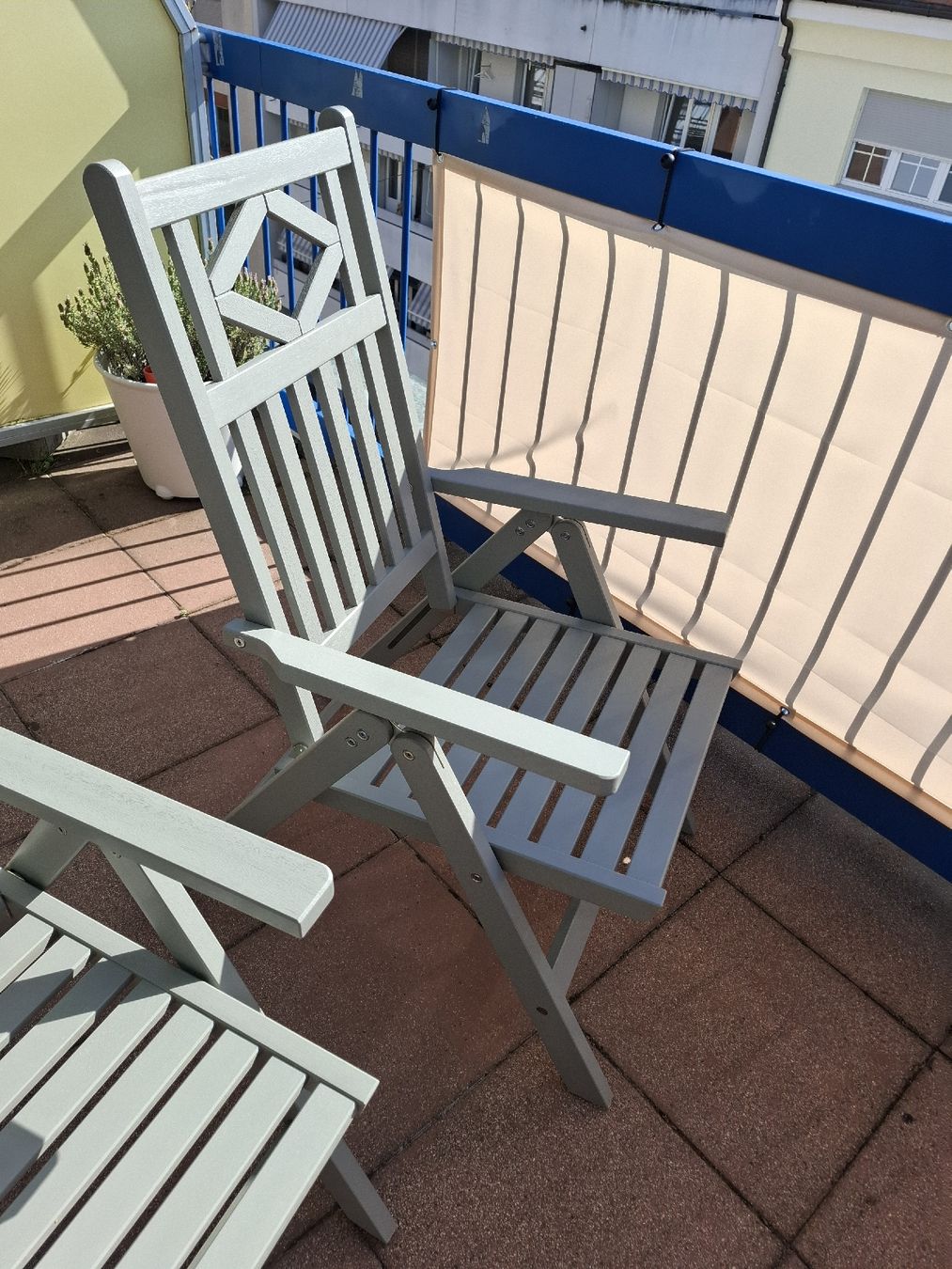 Ikea Sedie: Two solid wood outdoor reclining chairs – Usato da Basel venduto da nip_9w9w 3