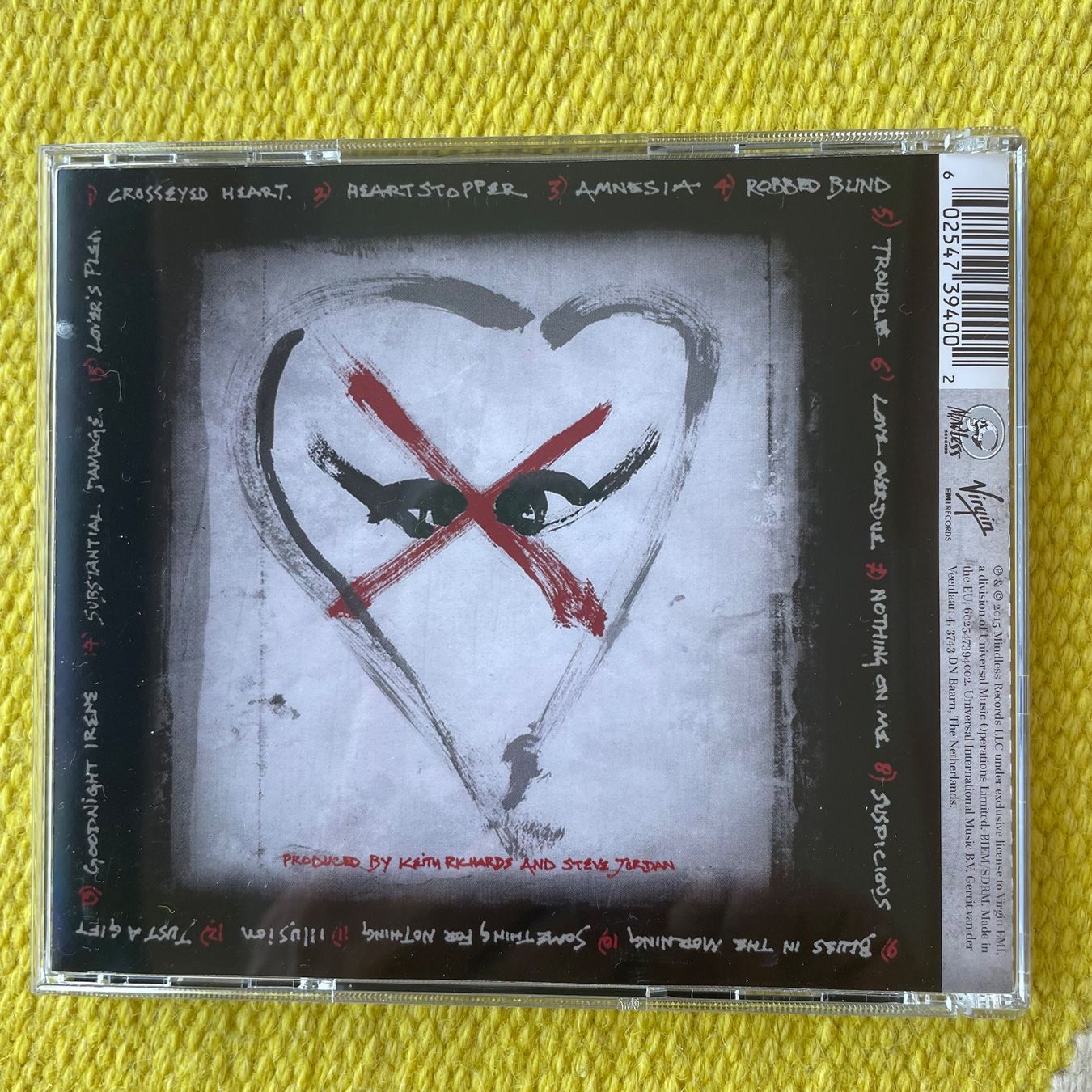 CDs: KEITH RICHARDS ROLLING STONES-CROSSEYED HEART – Gebraucht aus Rorschacherberg von CD-Roli 1